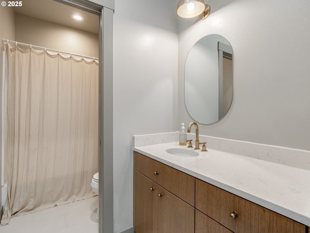 215 Cowlitz Vista Rd, Toledo, WA 98591 - bathroom with vanity and toilet