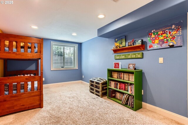 10588 Crosby Rd NE, Woodburn, OR 97071 - bedroom with carpet floors, recessed lighting, and baseboards