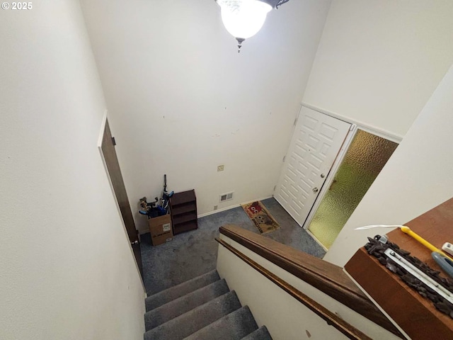 17373 SE Forest Hill Dr, Damascus, OR 97089 - stairs with carpet flooring