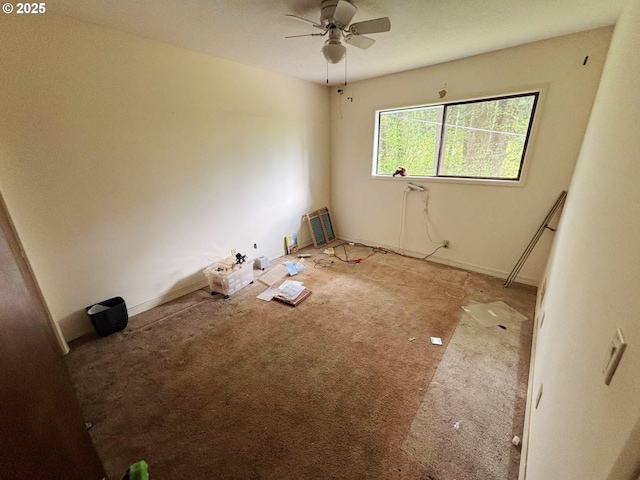 17373 SE Forest Hill Dr, Damascus, OR 97089 - carpeted empty room featuring ceiling fan