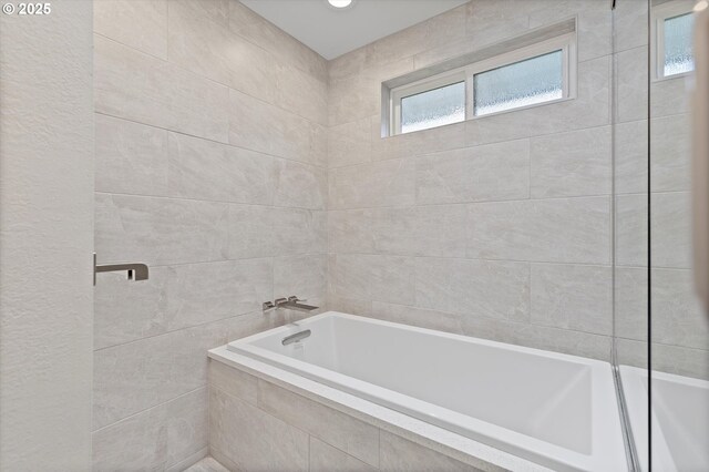 14100 SE 20th St, Vancouver, WA 98683 - bathroom featuring tiled tub