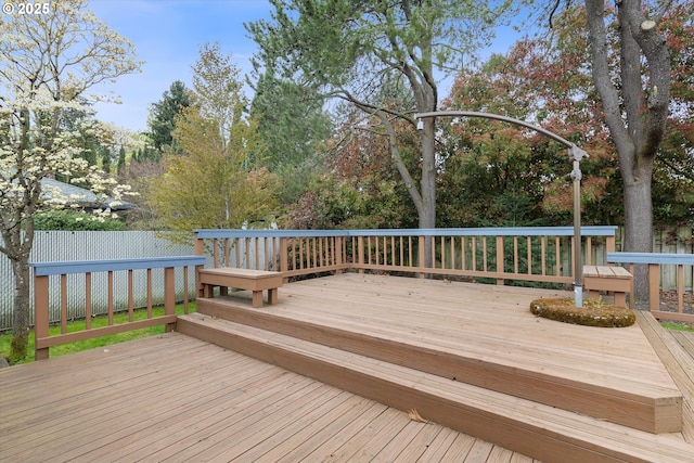 14100 SE 20th St, Vancouver, WA 98683 - view of wooden terrace