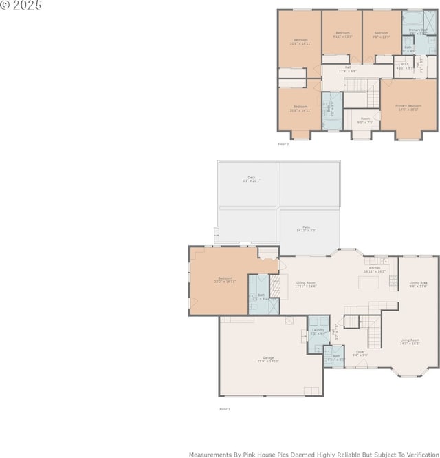 14100 SE 20th St, Vancouver, WA 98683 - property floor plan