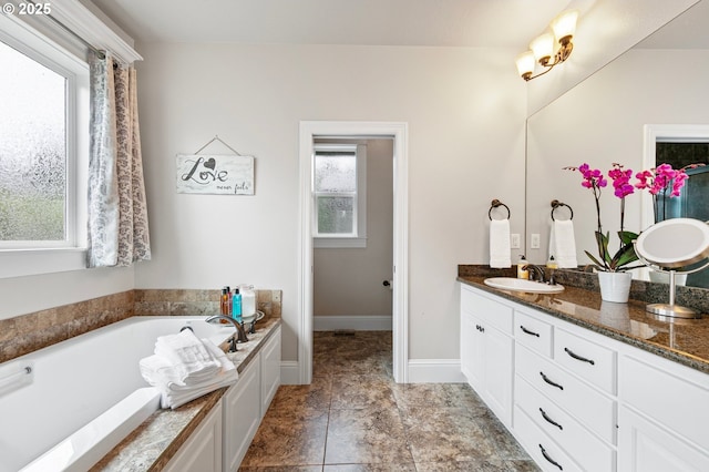 1622 Provincial Way, Eugene, OR 97401 - full bath featuring vanity, healthy amount of natural light, and a bath