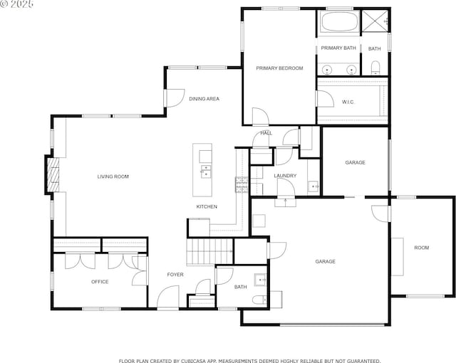 1622 Provincial Way, Eugene, OR 97401 - view of floor plan / room layout