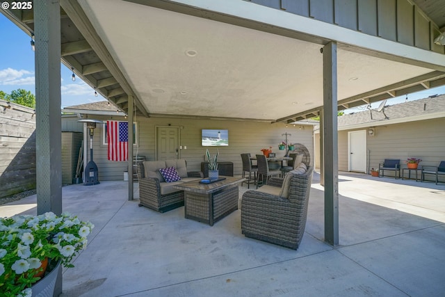1552 59th Ave SE, Salem, OR 97317 - view of patio with an outdoor hangout area