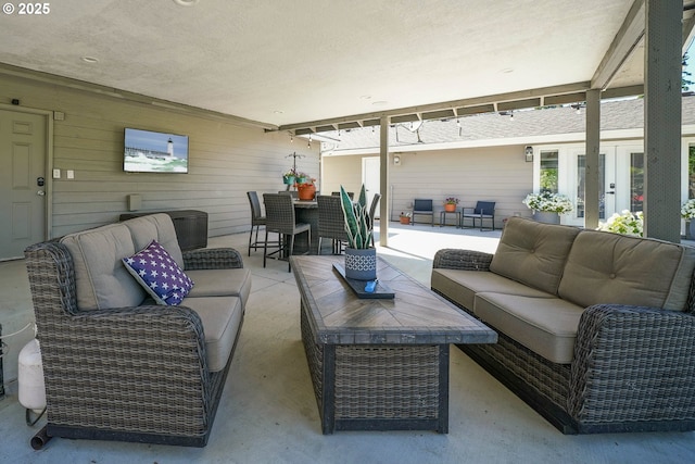 1552 59th Ave SE, Salem, OR 97317 - view of patio with an outdoor hangout area and outdoor dining area