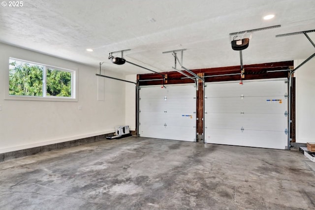 2034 45th St, Florence, OR 97439 - garage featuring a garage door opener