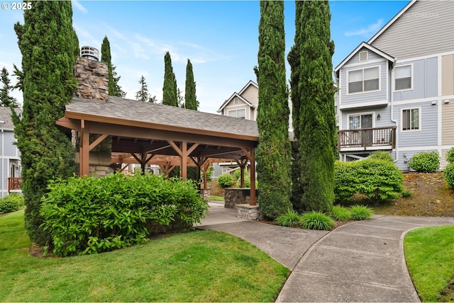 1902 NE 48th Way, Hillsboro, OR 97124 - surrounding community with a gazebo and a yard