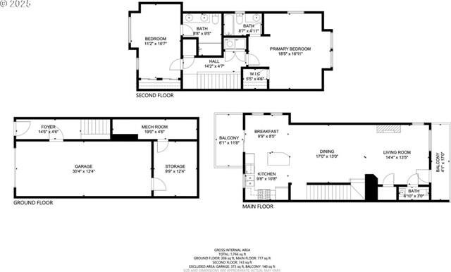 1902 NE 48th Way, Hillsboro, OR 97124 - room layout