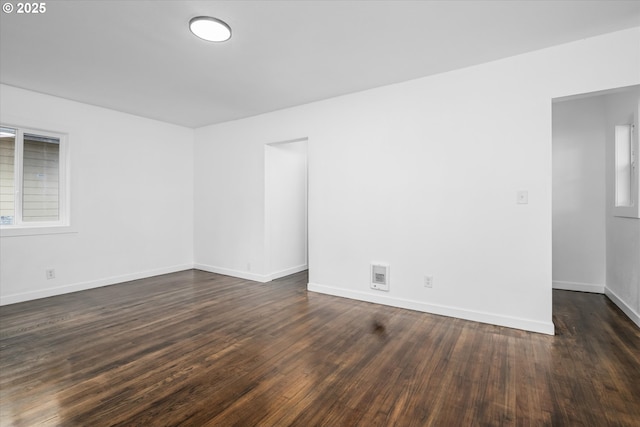 461 Blair Blvd, Eugene, OR 97402 - spare room with dark wood-style flooring and baseboards