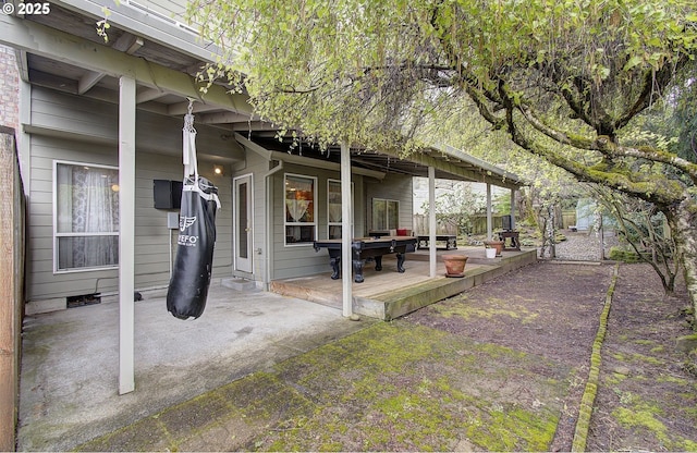 view of patio