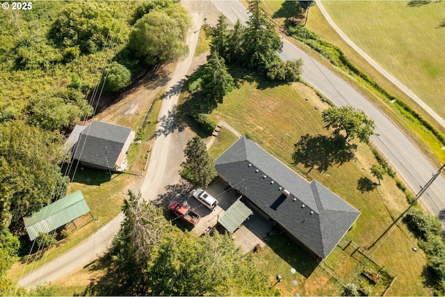 54824 Robinson Rd, Coquille, OR 97423 - aerial view of property and surrounding area