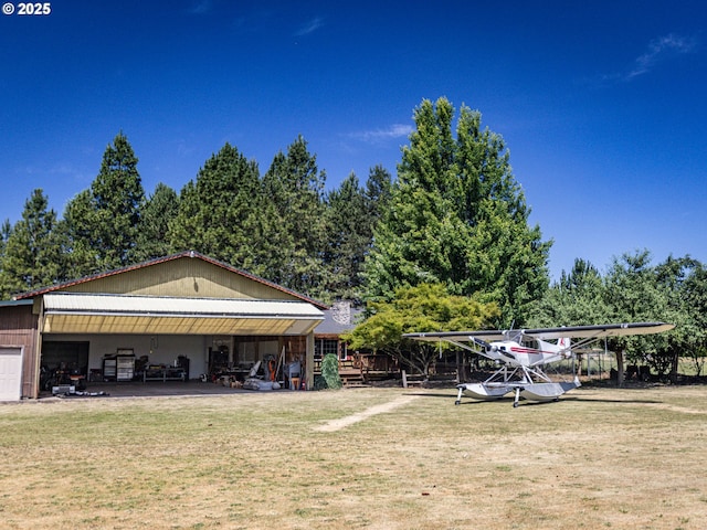 10160 NW Gordon Rd, Cornelius, OR 97113 - exterior space with a detached garage
