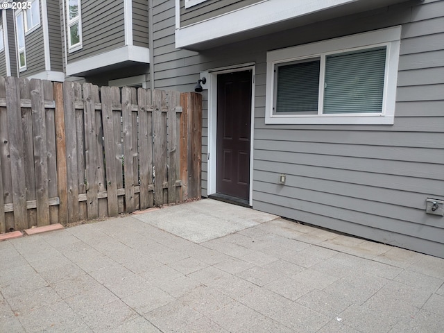 3159 SW Jaden Dr, Beaverton, OR 97003 - property entrance with a patio area and fence