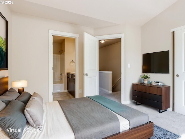 10442 SW Akilean Ter, Portland, OR 97223 - bedroom featuring light colored carpet and connected bathroom