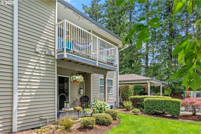4728 W Powell Blvd Unit 231, Gresham, OR 97030 - view of side of property with a balcony