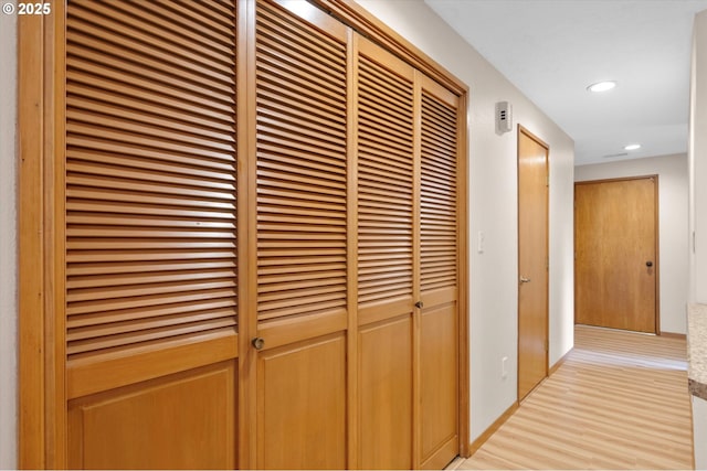 13802 NW 10th Ct, Vancouver, WA 98685 - hall with recessed lighting and light wood-style flooring
