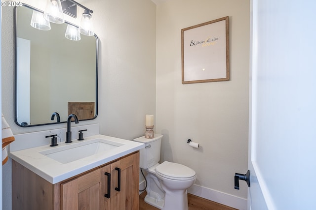 8751 SW 194th Pl, Beaverton, OR 97007 - bathroom featuring vanity and wood finished floors