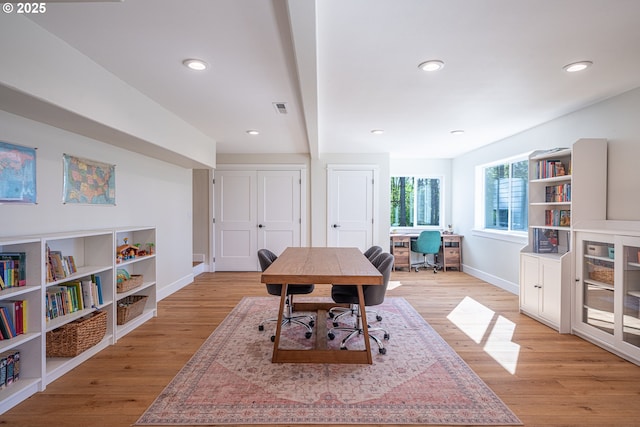 8751 SW 194th Pl, Beaverton, OR 97007 - office space featuring light wood-type flooring and recessed lighting