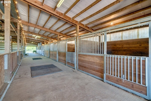 view of stable