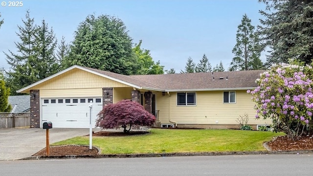 3026 NW Norwood St, Camas, WA 98607 - ranch-style house featuring a garage, driveway, and a front yard