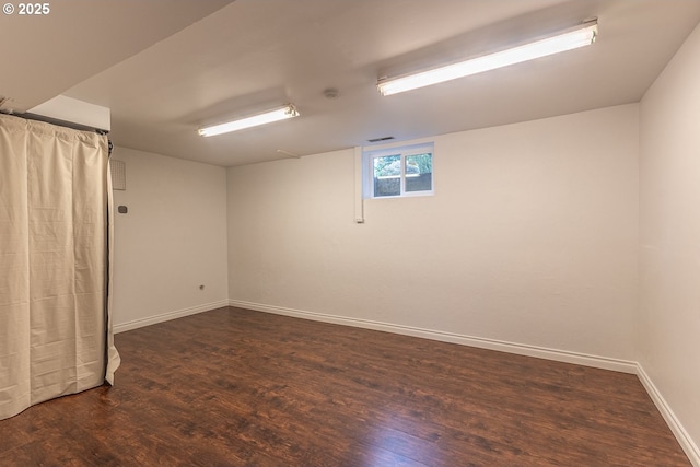 3026 NW Norwood St, Camas, WA 98607 - below grade area with wood finished floors and baseboards