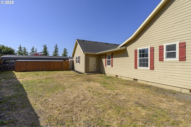 50 W Taylor St, Carlton, OR 97111 - back of house featuring crawl space