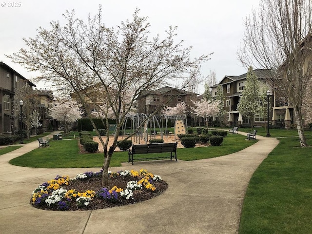 608 NE Roydon Ln, Hillsboro, OR 97006 - view of home's community with a yard and a residential view