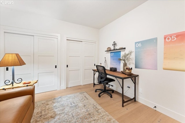 525 SE Marion St # 2, Portland, OR 97202 - office space with light wood finished floors and baseboards