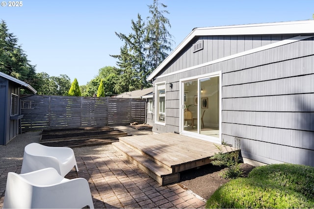 4770 SW Beech Dr, Beaverton, OR 97005 - fenced backyard featuring a wooden deck