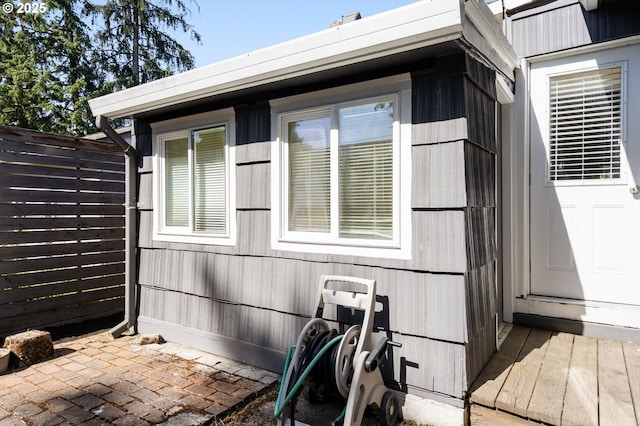 4770 SW Beech Dr, Beaverton, OR 97005 - view of side of home with a patio area