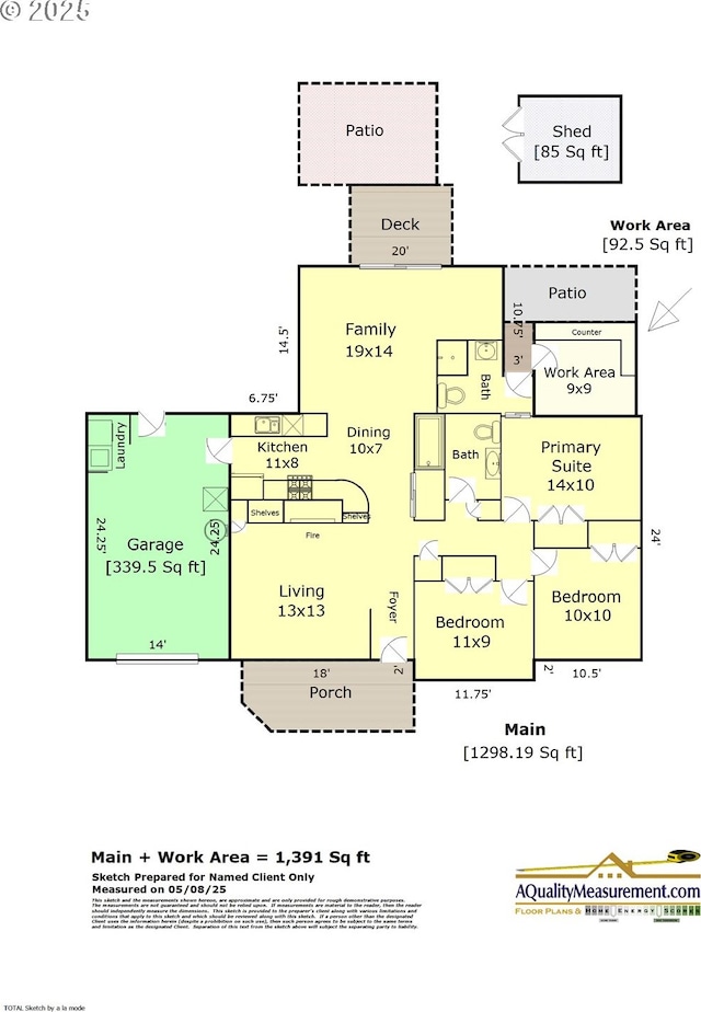 4770 SW Beech Dr, Beaverton, OR 97005 - home floor plan