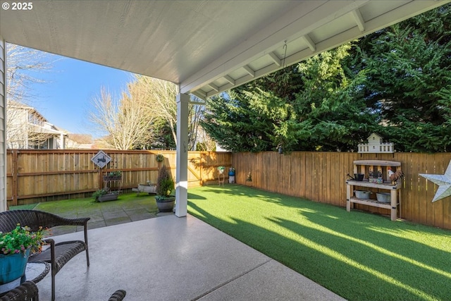 view of patio / terrace