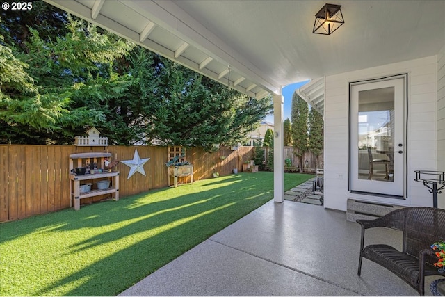 view of patio / terrace