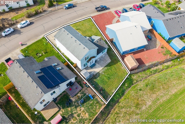 drone / aerial view