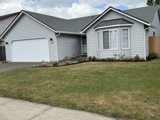 16308 NE 71st St, Vancouver, WA 98682 - ranch-style home featuring an attached garage, a shingled roof, and driveway