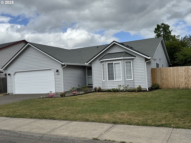 16308 NE 71st St, Vancouver, WA 98682 - ranch-style house with an attached garage, roof with shingles, and driveway