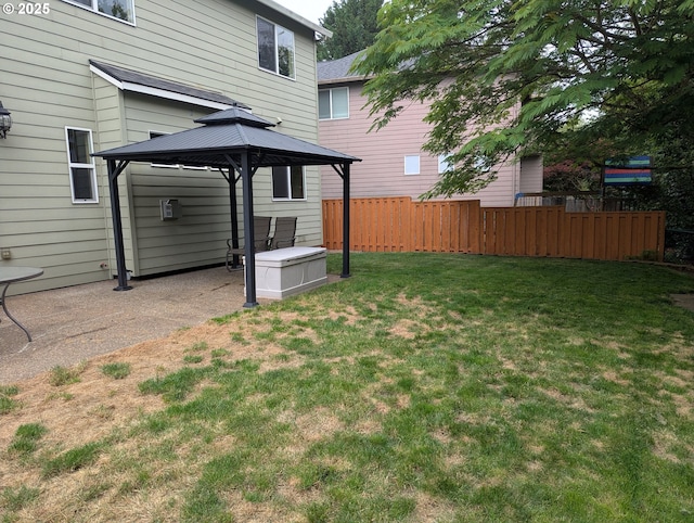 17458 SW Inkster Dr, Sherwood, OR 97140 - view of yard with a gazebo