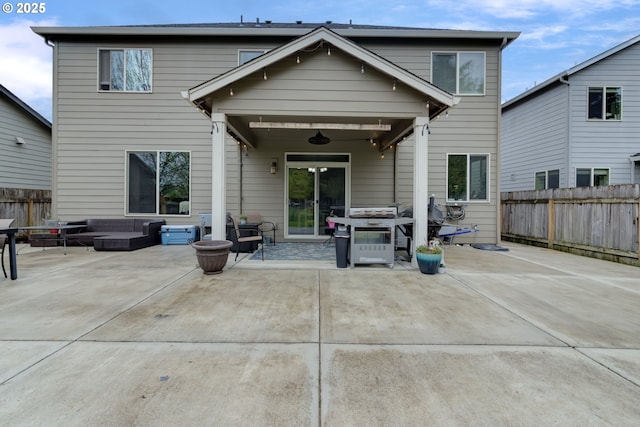 4219 NE 157th Ct, Vancouver, WA 98682 - rear view of house featuring a patio and fence