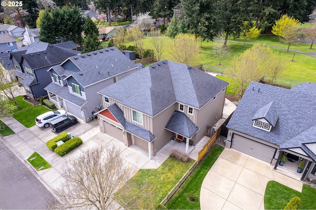 4219 NE 157th Ct, Vancouver, WA 98682 - birds eye view of property with a residential view
