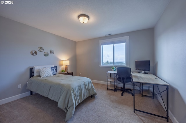 1852 SE Oar Dr, Lincoln City, OR 97367 - bedroom featuring baseboards, carpet, and a desk