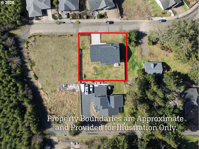 1852 SE Oar Dr, Lincoln City, OR 97367 - aerial perspective of suburban area
