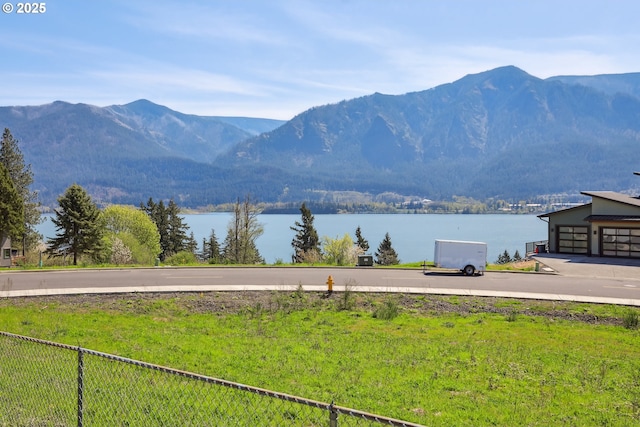 178 NE Tari Ln, Stevenson, WA 98648 - property view of mountains featuring a water view