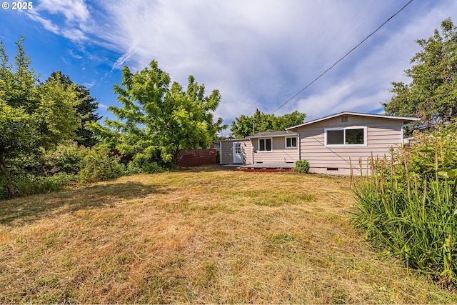 823 20th St, Springfield, OR 97477 - view of yard