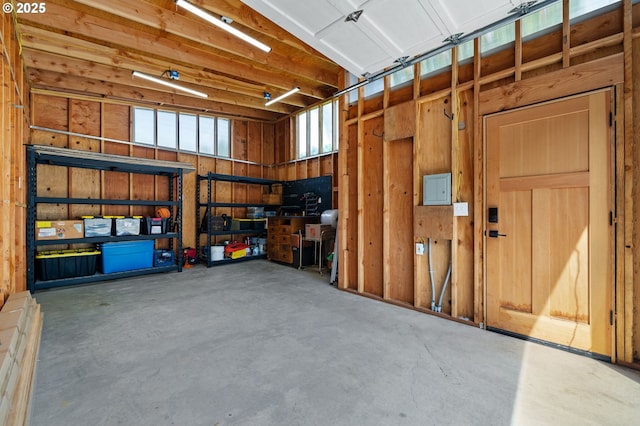 1905 N Sumner St, Portland, OR 97217 - garage with electric panel