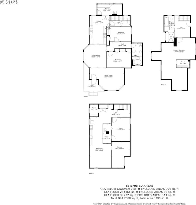 1905 N Sumner St, Portland, OR 97217 - view of floor plan / room layout