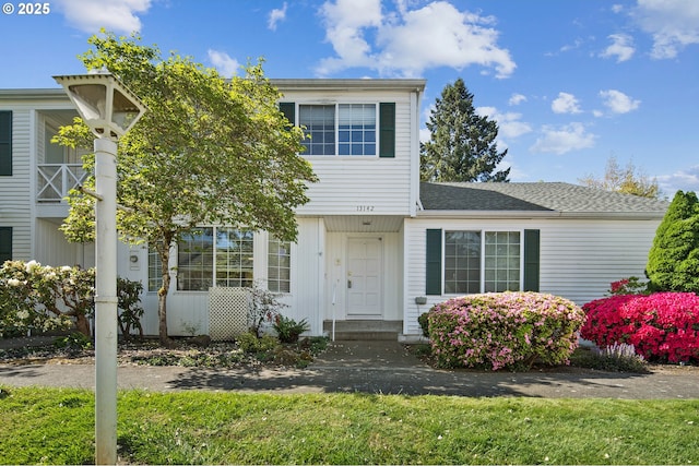13142 SW 17th St, Beaverton, OR 97008 - view of front of property with a shingled roof