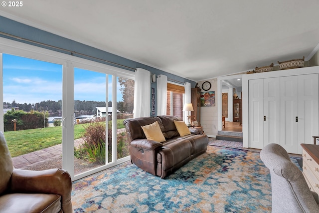 view of living room