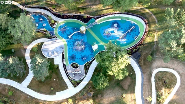 bird's eye view